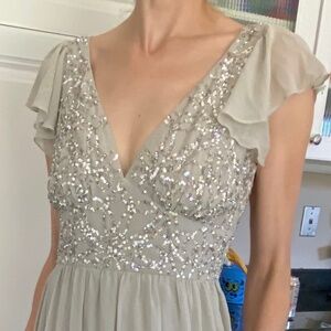 NWOT Beautiful Sea Green BHLDN Maxi Dress from Anthropologie!